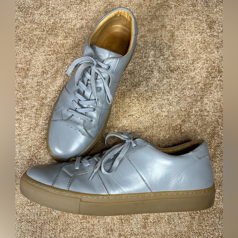 GREATS BROOKLYN ROYALE - Grey Leather Sneakers Size 13